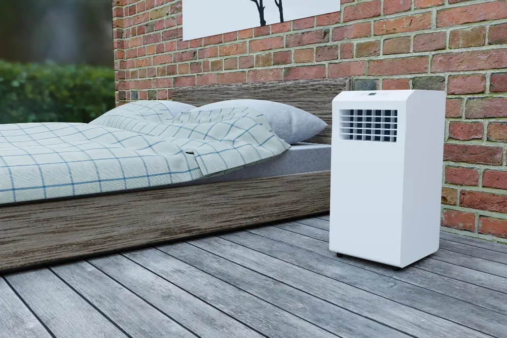 air conditioner in bedroom