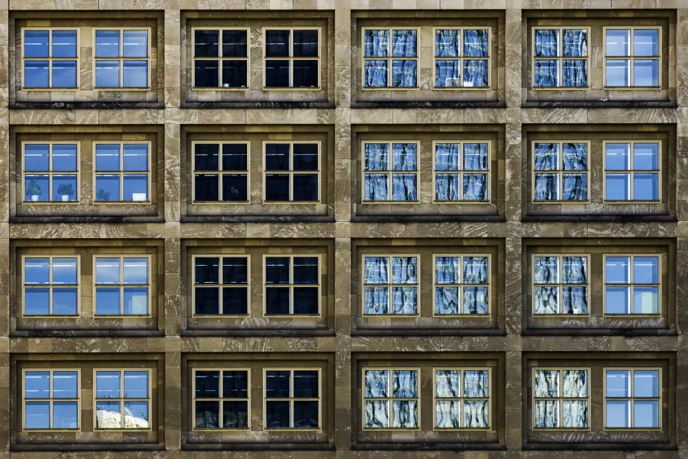 building with glass windows